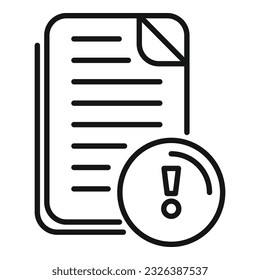 Success papers icon outline vector. Rush job. Courier delivery
