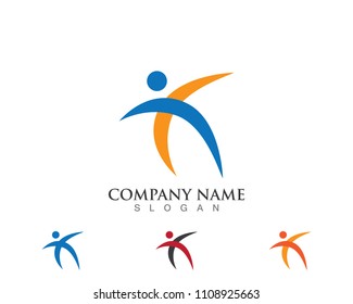 Success people business logo 