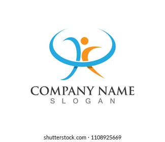 Success people business logo 