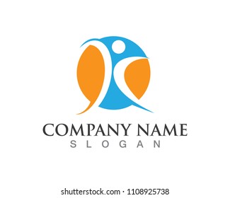 Success people business logo 