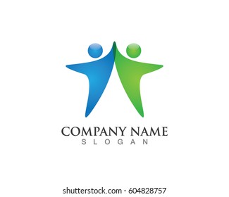 Success people business work logo