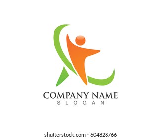 Success people business work logo