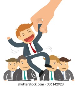 Success people cartoon design, vector illustration graphic