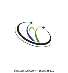 Success people health life logo and symbol vector