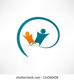 Success people icon