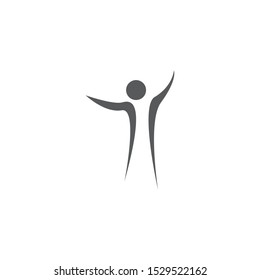 Success people illustration vector template