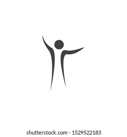 Success people illustration vector template