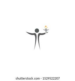 Success people illustration vector template