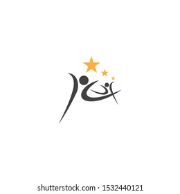 Success people illustration vector template