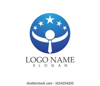 Success people logo design