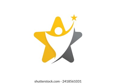 success people logo icon vector isolated
