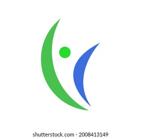success people logo vector design template