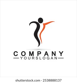  Personas de éxito Logotipo Vector Diseño Plantilla 