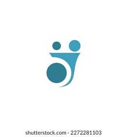 success people logo vector icon template