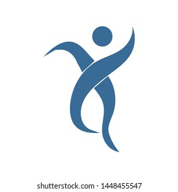 Success people logos and symbol template.