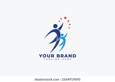 Success People Person Logo Design Element