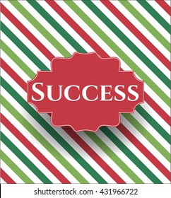 Success poster or banner