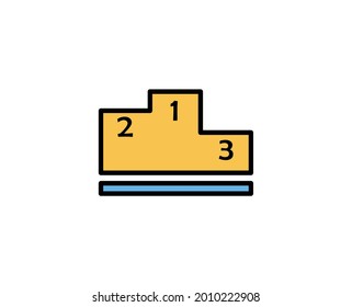 Icono de línea premium de éxito. Pictograma sencillo de alta calidad. Iconos modernos de estilo de contorno. Ilustración vectorial de trazo sobre un fondo blanco. 