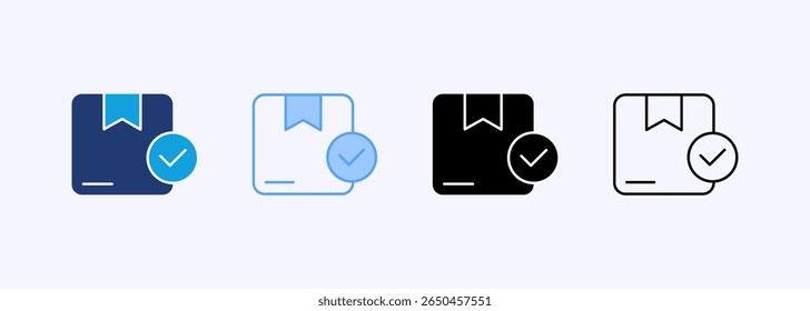 Success Product Icon Set Multiple Style Collection