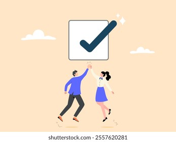 Success or projects completed by an effective team