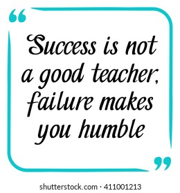 Success quote. Handwritten motivational phrase on white. Vector calligraphy design. Hand drawn lettering. Modern inspirational typographic inscriptions for social media content, cards, posters 