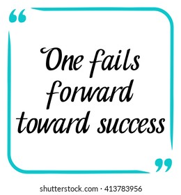 Success quote. Handwritten motivational phrase on white. Vector calligraphy design. Hand drawn lettering. Modern inspirational typographic inscriptions for social media content, cards, posters 