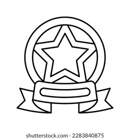 success rank line icon vector. success rank sign. isolated contour symbol black illustration