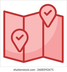 Success Roadmap Icon Element For Design