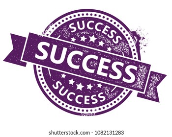 Success Rubber Stamp