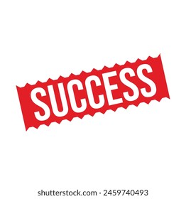 Success Rubber stamp design. VECTOR ILLUSTRATION.