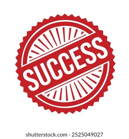 Success Rubber stamp design Vector