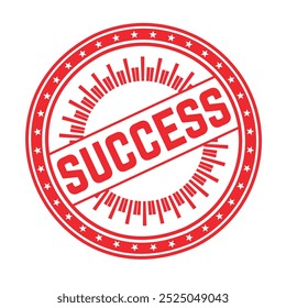 Success Rubber stamp design Vector