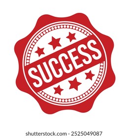 Success Rubber stamp design Vector