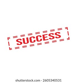 Success Rubber Stamp Seal Vector