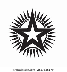 Success Star Icon - High-Quality Vector Art