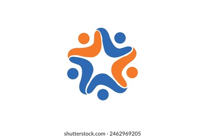 Success Star Logo Design Template Isolated