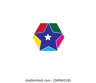 success star logo - Vector


