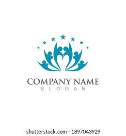 Vector del logotipo de la estrella del éxito