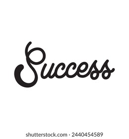 success text on white background.