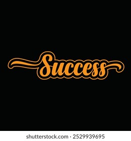 «Success Through Bold and Minimalist Typography Design»