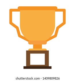 success trophy cartoon vector illustration graphic design