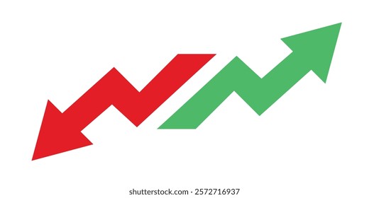 Success vector icon. arrow illustration sign. Grow symbol. Profit logo.