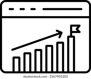 Success vector icon. Can be used for printing, mobile and web applications.
