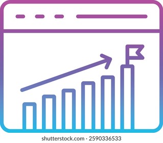 Success vector icon. Can be used for printing, mobile and web applications.