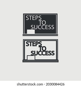 Success vector icon illustration sign for web and design