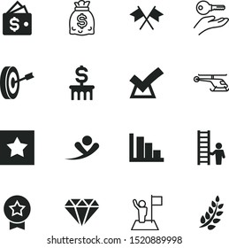 success vector icon set such as: objective, quality, checkmark, tree, house, trophy, yes, site, favorite, crossed, data, leaves, giving, perfect, technology, helicopter, commerce, hold, olive, game