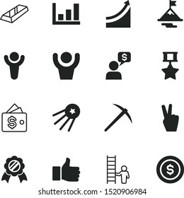 success vector icon set such as: peace, miner, yes, exchange, cobalt, speech, global, logo, insignia, message, cloud, agreement, war, economy, chat, bullion, blank, bubble, pick, v, industry, verify