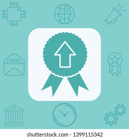 Success vector icon sign symbol