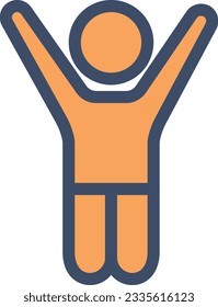éxito Ilustración vectorial en un fondo transparente.Símbolos de calidad premium.Icono vectorial de trazo para el concepto y el diseño gráfico.