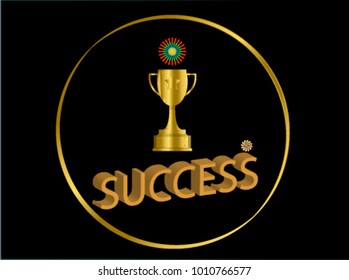 Success winner award
